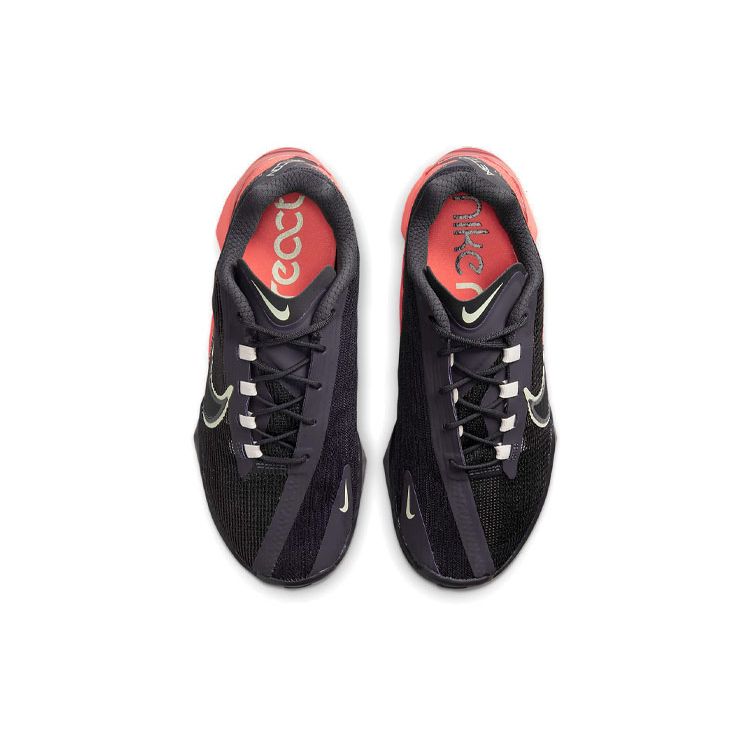Nike React Metcon Turbo Breathable Shock Absorbing Non-Slip Low-Top Training Shoes Women Sneaker Black Red CT1249-558