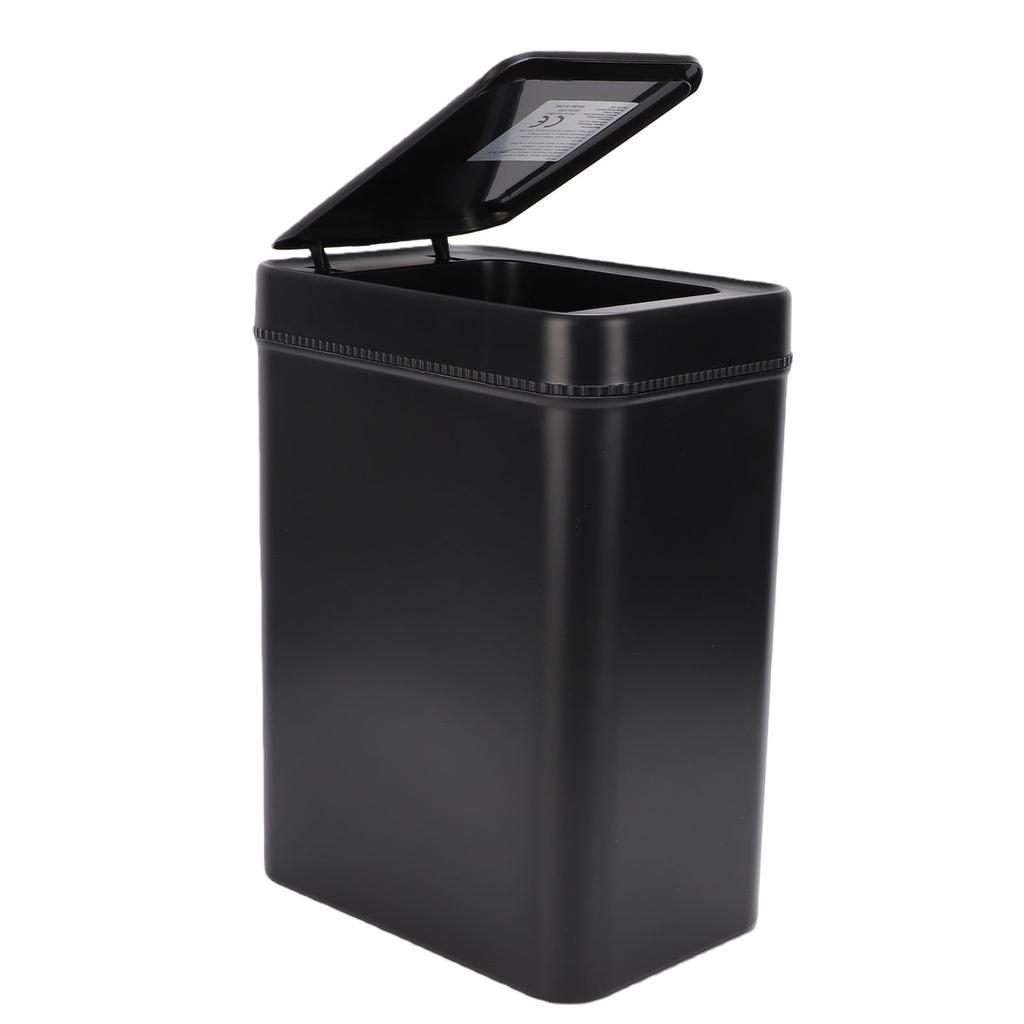 Inteligentny bezdotykowy kosz na śmieci do łazienki 16L Automatyczny kosz na śmieci z czujnikiem ruchu i pokrywką do kuchni salonu toalety sypialni