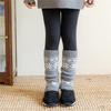 Kids Leg Warmers Socks Cover Stretchy Ribbed Design Cosy Warm Winter Socks For Girls Sweet Inspired Outfit