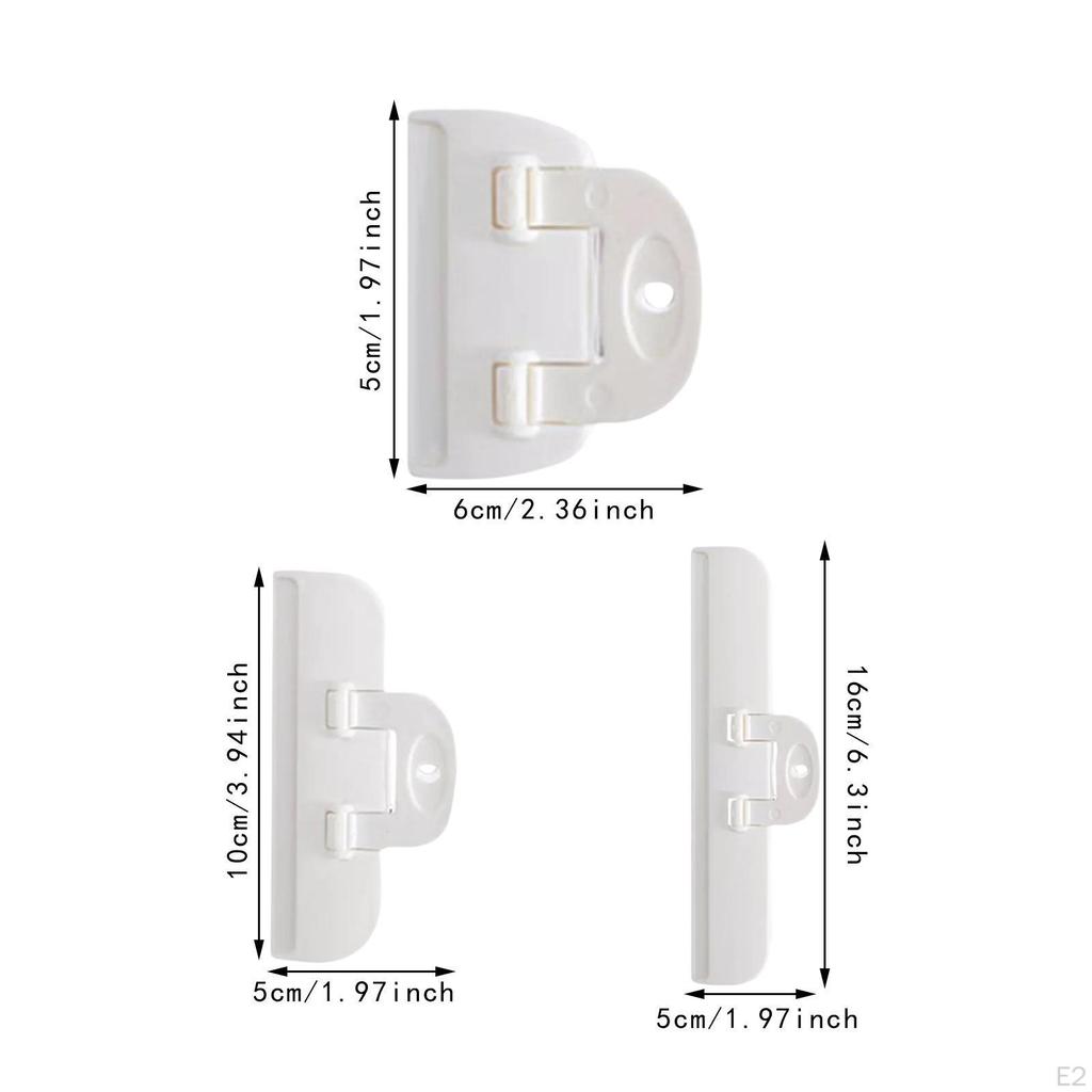 6x Chip Bag Clips, Snack Sealing Package Clips Kitchen, Practical Sturdy, Food
