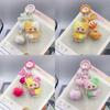 Cute Plush Keychain With Colorful Design For Girls Bag Accessories