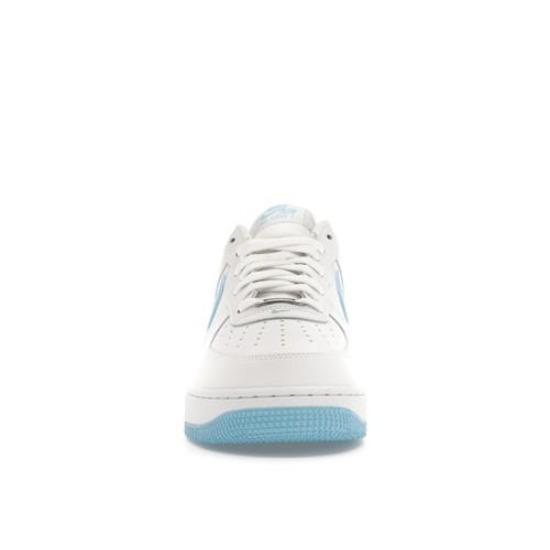 Nike Air Force 1 '07 White Aquarius Blue - FQ4296-100 Blue