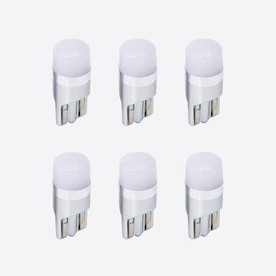 T10 LED 150lm Λευκό Θέσης Πινακίδας Δωματίου Συσκευασία 6 HID-ya Λάμπα, Φως, Λάμπα, 6500K, 12V,