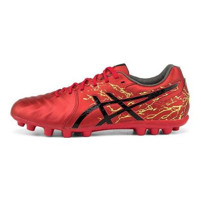 Ds Light Round Toe Lace-Up Ag (Rubber Short Studs) Synthetic Leather Soccer Shoes Men Soccer Shoes Red 1103A032-600