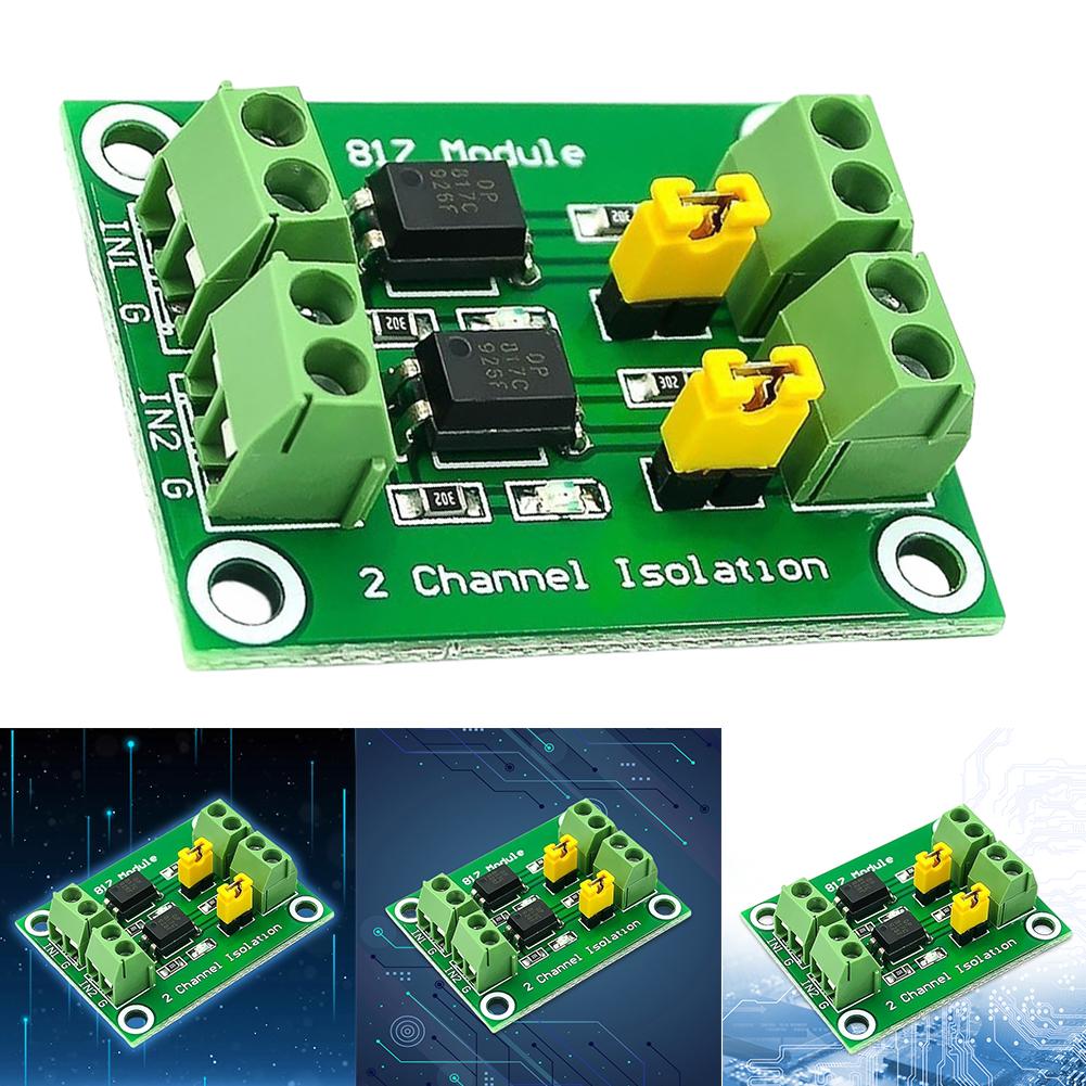 PC817 Optocoupler Isolation Board Driver Photoelectric Isolated Module 2/4/8 Channel Optocoupler Isolation Module for New Module
