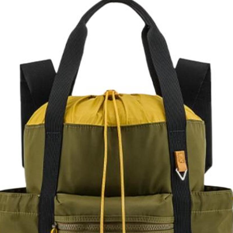 Timberland 26L Moda Simples Multifuncional Cordão Bolsa de Exterior Unissex Bolsas Verde-Oliva Profundo A61QU302