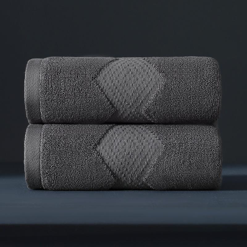 Thickened Soft Absorbent Cotton-Poly Face Towel - Gift for Home Use