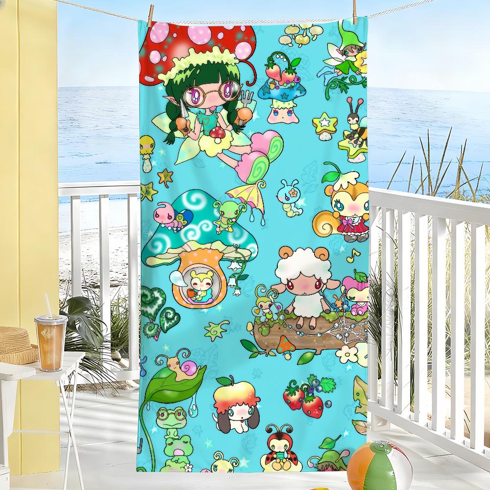 

Cute S-Sunonebird-S Cartoon Art Towel Soft Pool Gift For Travel Gym Shower Camping Quick Dry Sports Large Beach Towels W30*H60(CM)