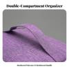 Cosmetic Bag with Carry Handle | Portable, Lightweight, Multi-Compartment Nail