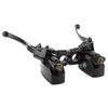 Motorcycle Hydraulic Brake Clutch Master Cylinder Lever Black CNC Aluminum Alloy for 7 8in Handlebars