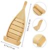 Frcolor Sushi Serving Japanese Sushi Sashimi Japanese Funamori Japanese Commercial Sushi Tool Boat, Boat-Shaped Dish, Table, Style, & Plate, Cuisine,