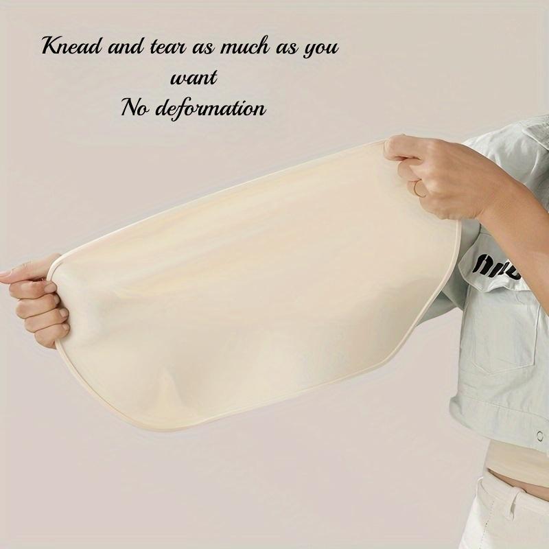 5pcs Silicone Placemats Set for Dining Table, Non Slip Heat Resistant Kitchen Mats, Tableware Protectors, Dishwasher Safe, Vibrant 5 Colors