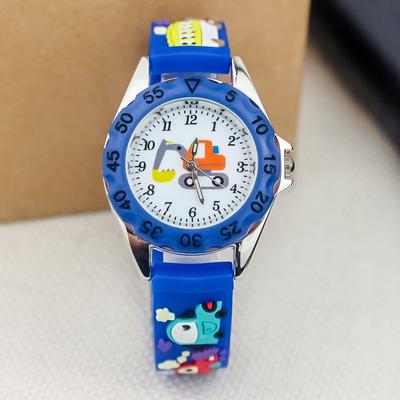 Kinder Cartoon Bagger Armbanduhr Jungen Mädchen Studenten Geschenke Uhren Uhr