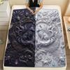 1Pc B&W Animals Print Flannel Blanket, High Quality Comfortable for All Seasons, Home Decor, Warmth and Comfort, Perfect for Christmas Gifts W32