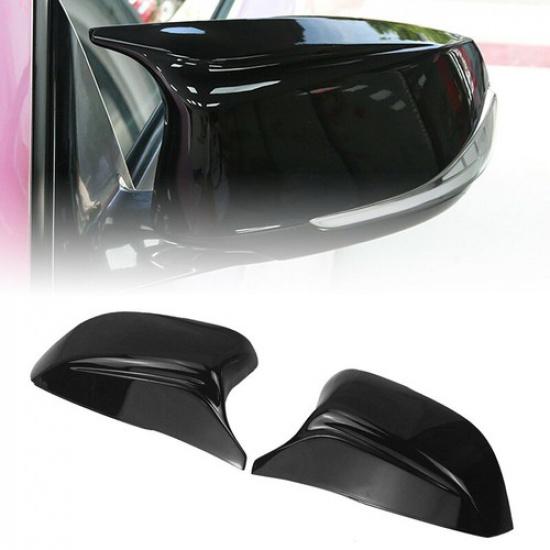 for Infiniti Q50 Q60 Gloss Black Mirror Cover Caps Housing M3 Style 2014-2024 US