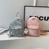 Spring and Summer Embossed New Women's Schoolbag Fashionable Large-capacity Backpack Women's High-end Temperament Backpack Casual Backpack