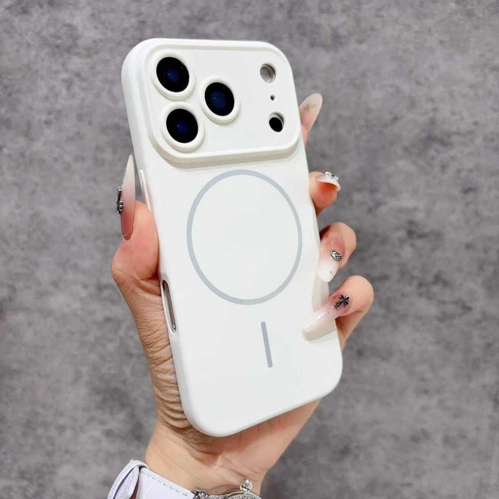 Luxe Magnetic Phone Case with Liquid Skin Feel for Apple 17 Pro Max/16/13 Pro/15