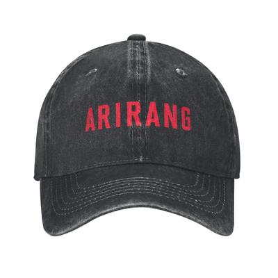 Herren Damen Arirang Tour 2026 KPOP Print Hüte Klassische verwaschene Baumwolle Baseballkappe Verstellbar