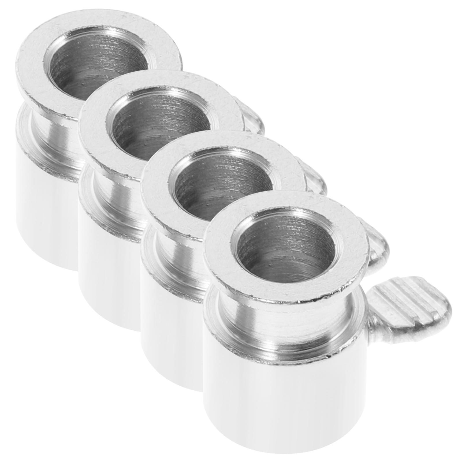 

4 Pcs Roast Chicken Fork Barbecue Grill Limit Sleeves Iron Gas Oven Bbq Accessories Rotary Grill Stop Bbq Tools срібний