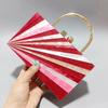 Evening Party Luxury Brand Clutch Patchwork Purse Genuine Shoulder Chain Acrylic Women's Handbag Rectangular Hand Bags Elegant