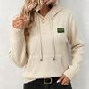 Women's Sweater, Hooded for Fall and Winter