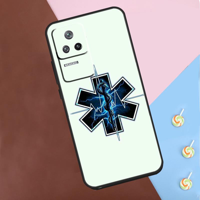 EMT EMS Medical Rescue Case For POCO X6 Pro X3 X4 X5 F5 Pro F3 M5s Cover For Xiaomi 13T 14 13 Pro 11T 12T 12 Lite