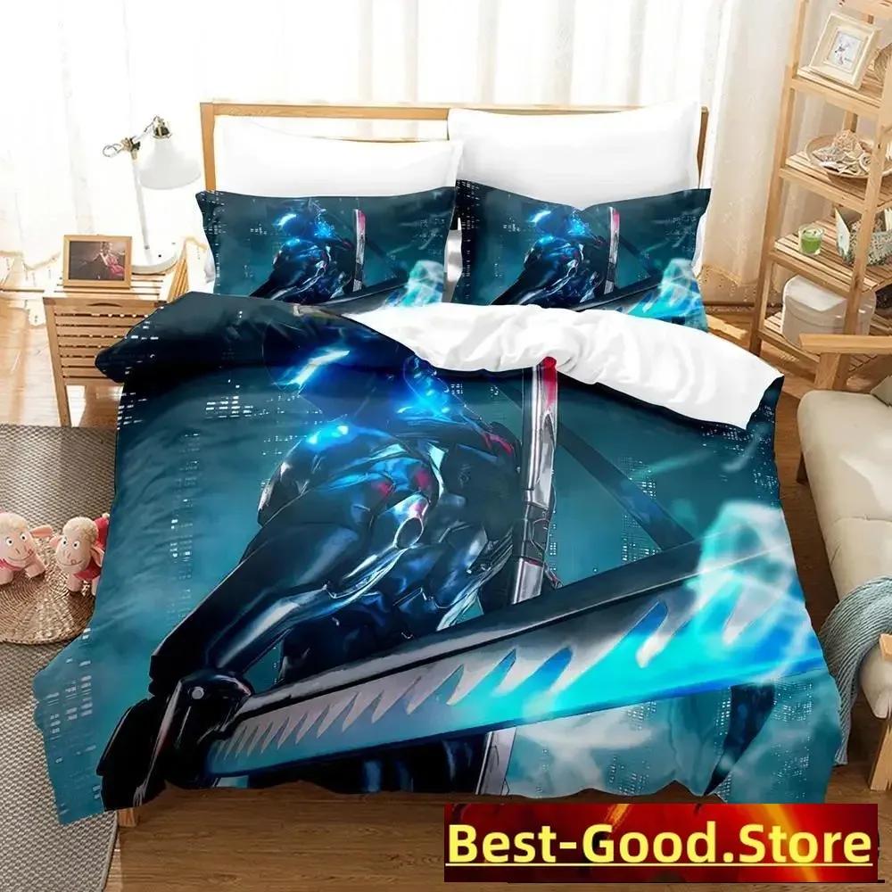Game Cool Dragon Blade Genji by Bedding Set Single Twin Full Queen King Size Bed Set Adult Kid Bedroom Duvet Cover Sets Anime