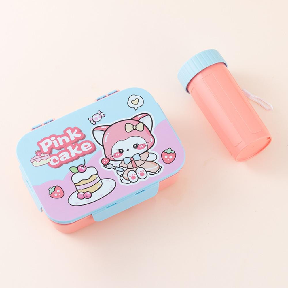 Portable Lunch Container Plastic Lunchable Snack Containers  School Kids Office Worker