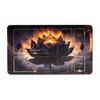 Dark Fire Lotus Magic The Gathering Playmat Battlefield Zone Card Game Table Mat Stitched Edge Play Pad