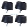 B0KB Industrial Compressor Shock Absorbing Rubber Pad Preinstalled Fasteners for Stability