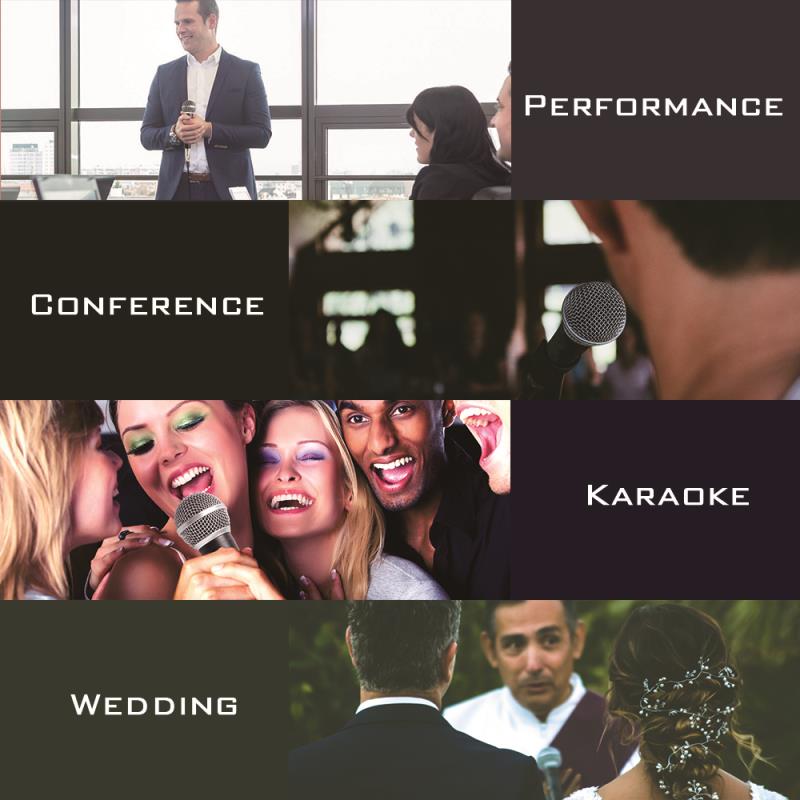 Karaoke Microphone Handheld Professional Wired Dynamic Microphone Clear Voice Mic for Karaoke Part Vocal Music Performance