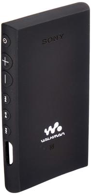 Genuine Sony Walkman Accessory NW-A100 Series Silicone Case, Black (CKM-NWA100 B)