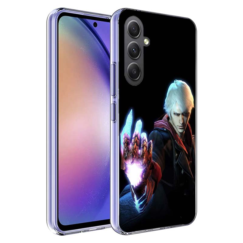 D-Devil May Cry DMC Phone Case for Samsung A17 A37 A57 A07 A16 A26 A36 A56 A06 A02S A12 A22 A32 A52S A04S A14 A24 A34 A54 A03 A1