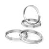 4pcs 73.1 to 56.1 mm Aluminium Alloy Car Hub Centric Rings Wheel Bore Spacer