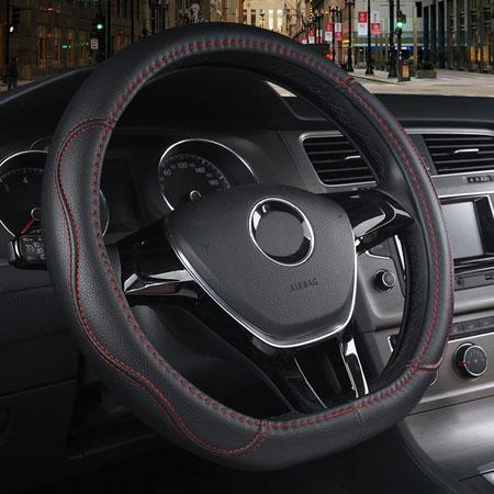 

D Type Car Steering Wheel Cover Wrap For Geely Atlas 2016 - 2026 Coolray I 2020 2026 Emgrand 7 2018 - 2026 Emgrand GT 2015- 2026