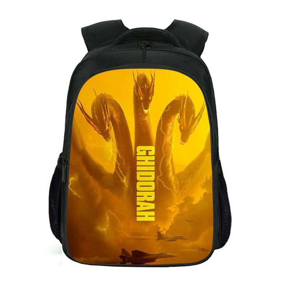 Вместительный рюкзак «Годзилла: Король монстров» для школьников и детей #14