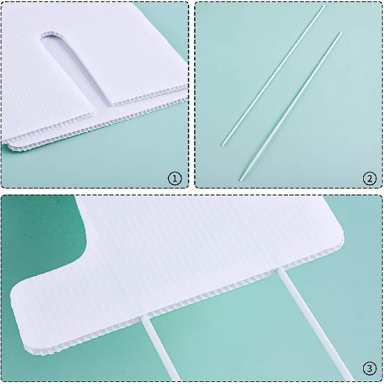 URATOT 15 Pack Happy Birthday Letters Yard Sign Card Colorful Lawn Sign Outdoor Lawn Decorations with Stakes