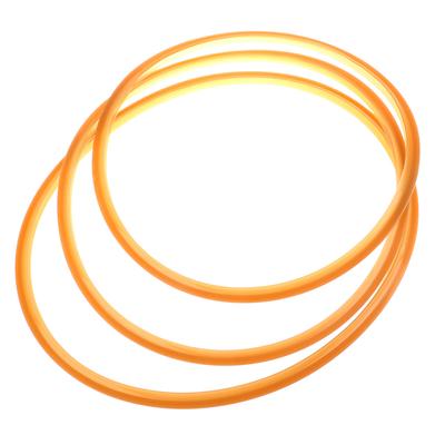 Brown Color Silicone Rubber Gasket Sealing Ring For Aluminum Pressure Cooker