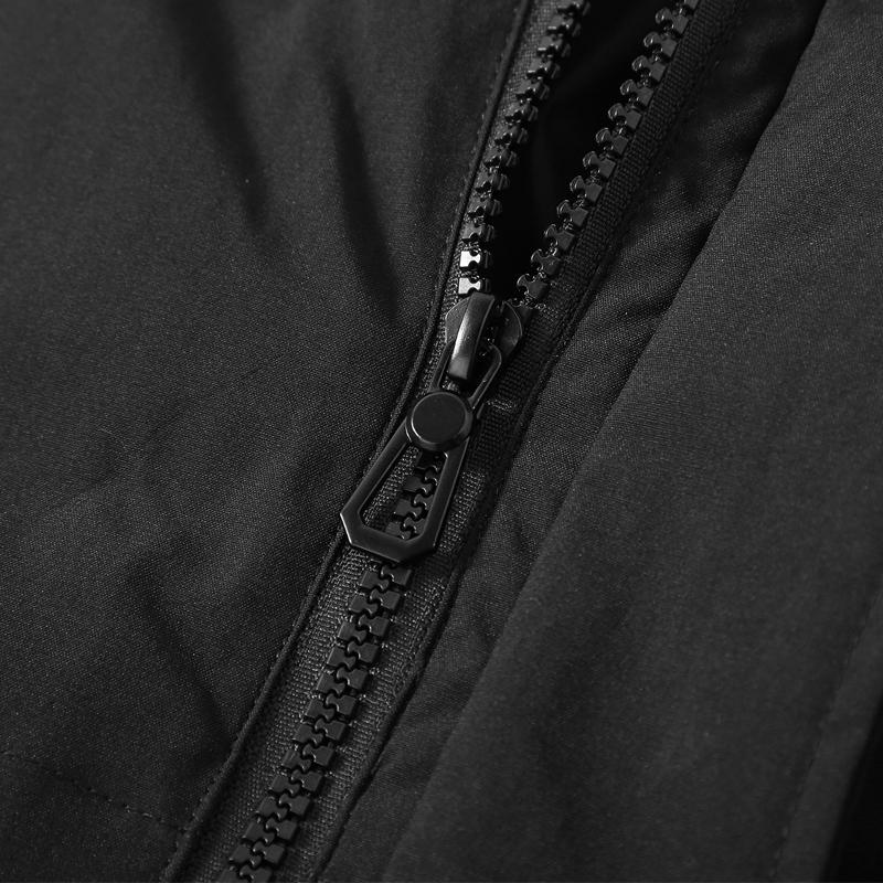 Plus Size S-8XL Winter Sleeveless Parkas Man Outerwears Waterproof Fashion Men's Warm Vest Hooded