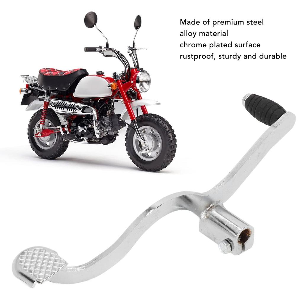 JGGLD Shift Lever, Motorcycle Shift Pedal, Steel Alloy, Replacement/Repair Part, 13mm Mounting Hole, for Monkey Z50, Z50A, and Z50J Motorcycles