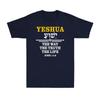 Yeshua Hebrew Jesus The Way Truth Life Christian Faith Vintage Unisexs TShirt