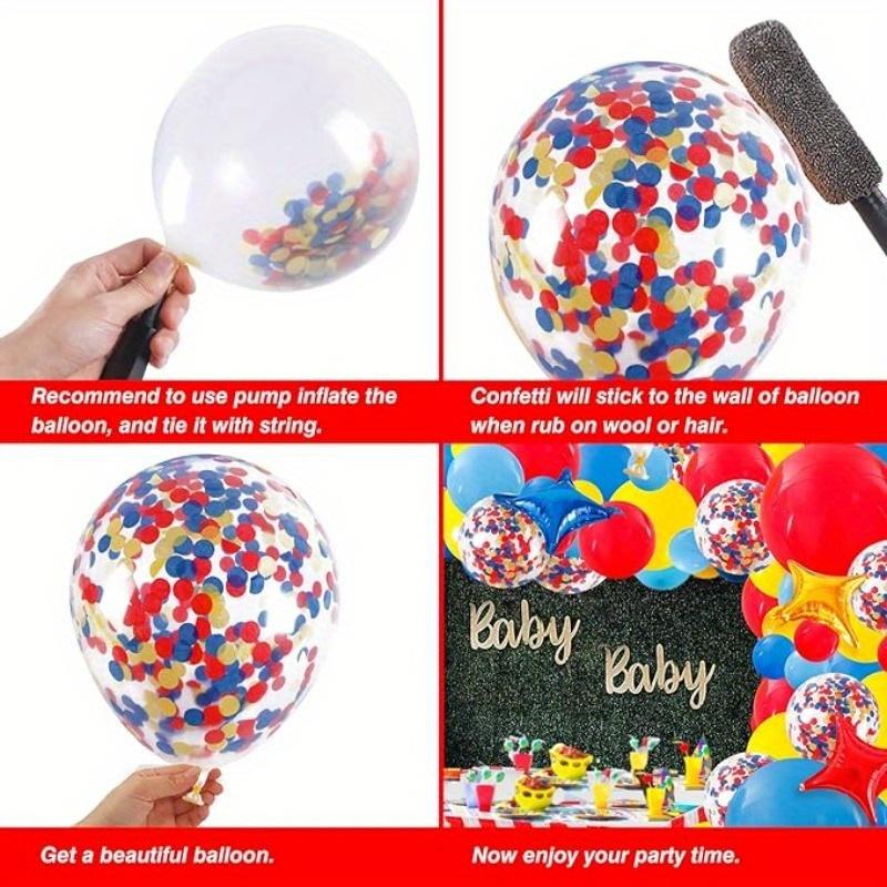 149 Pcs Popcorn Arch Balloon Set, Suitable for Carnival Party Happy Birthday Balloon Party and Other Occasions Decoration