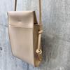 [mauve] Square Simple Smartphone Shoulder Bag, Mini Shoulder Bag for Women, Stylish, Lightweight, Crossbody Bag, Valuables Pouch, Travel, Bicycle