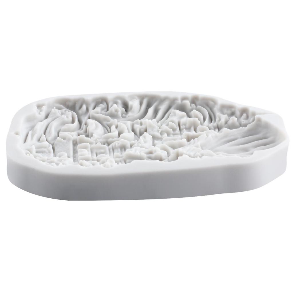 Castle Silicone Molds Princess Castle Fondant Mold Cake Decorating Tools Cupcake Topper Candy Chocolate Gumpaste Mold