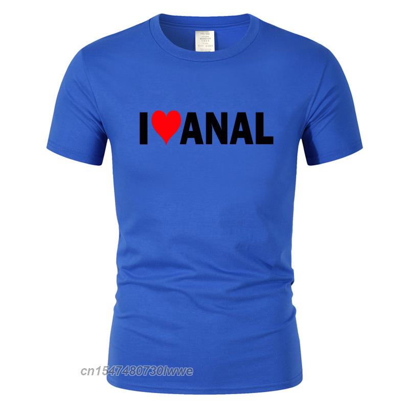 Streetwear Tempo Libero Harajuku Maglietta Top Alfabeto Interesse I Love Anal Maglietta Unisex Fresca Maglietta Battito Cardiaco Maglietta Oversize