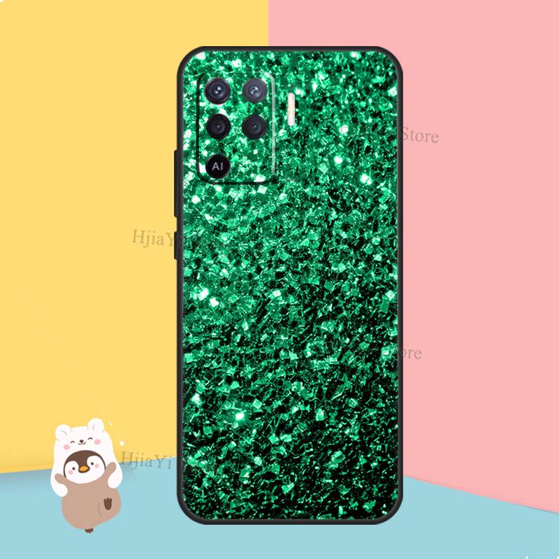 

Чехол Aqua Blue Rainbow GLITTER SPARKLES для OPPO Reno 5 Lite 2Z 2F A52 A72 A94 A74 A54 A1K A15 A93 A5 A9 A53 A31 2020 OPPO A9 2020