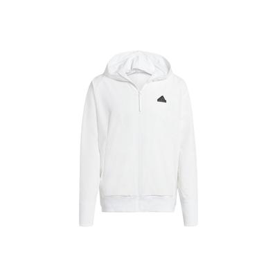 Z.N.E. Woven Full-Zip Hooded Track Top Men Jacket White IN1843