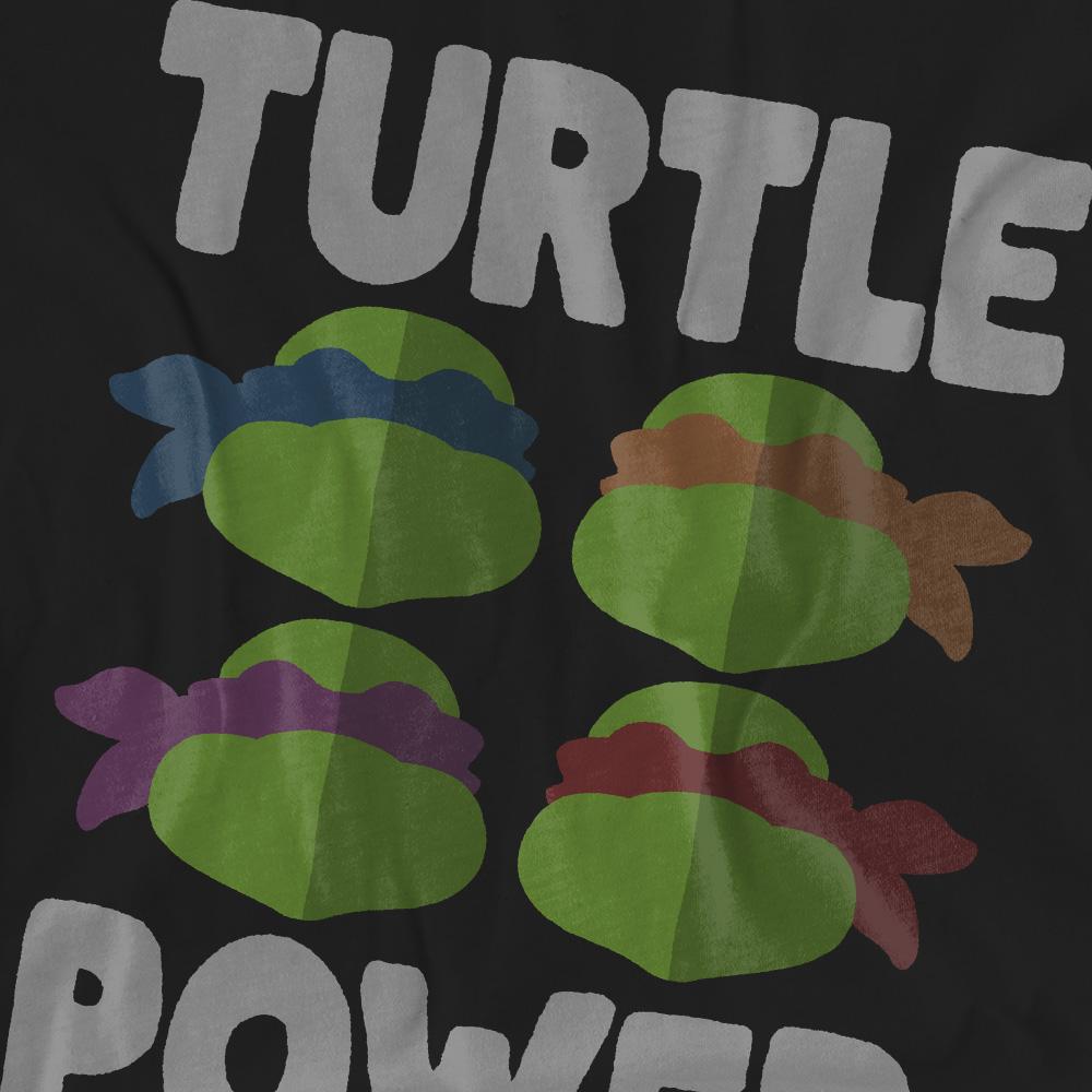 Teenage Mutant Ninja Turtles Unisex Adult Turtle Power Faces T-Shirt