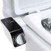 1PC ABS Toilet Seat Bidet Attachment Wash Ass Single Nozzle Single Cold Pressure Regulation Brass Water Inlet Easy Installation