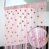 Privacy And Style Combined With Rose Thread Door Curtain Door Screens For Keeping Out Flies